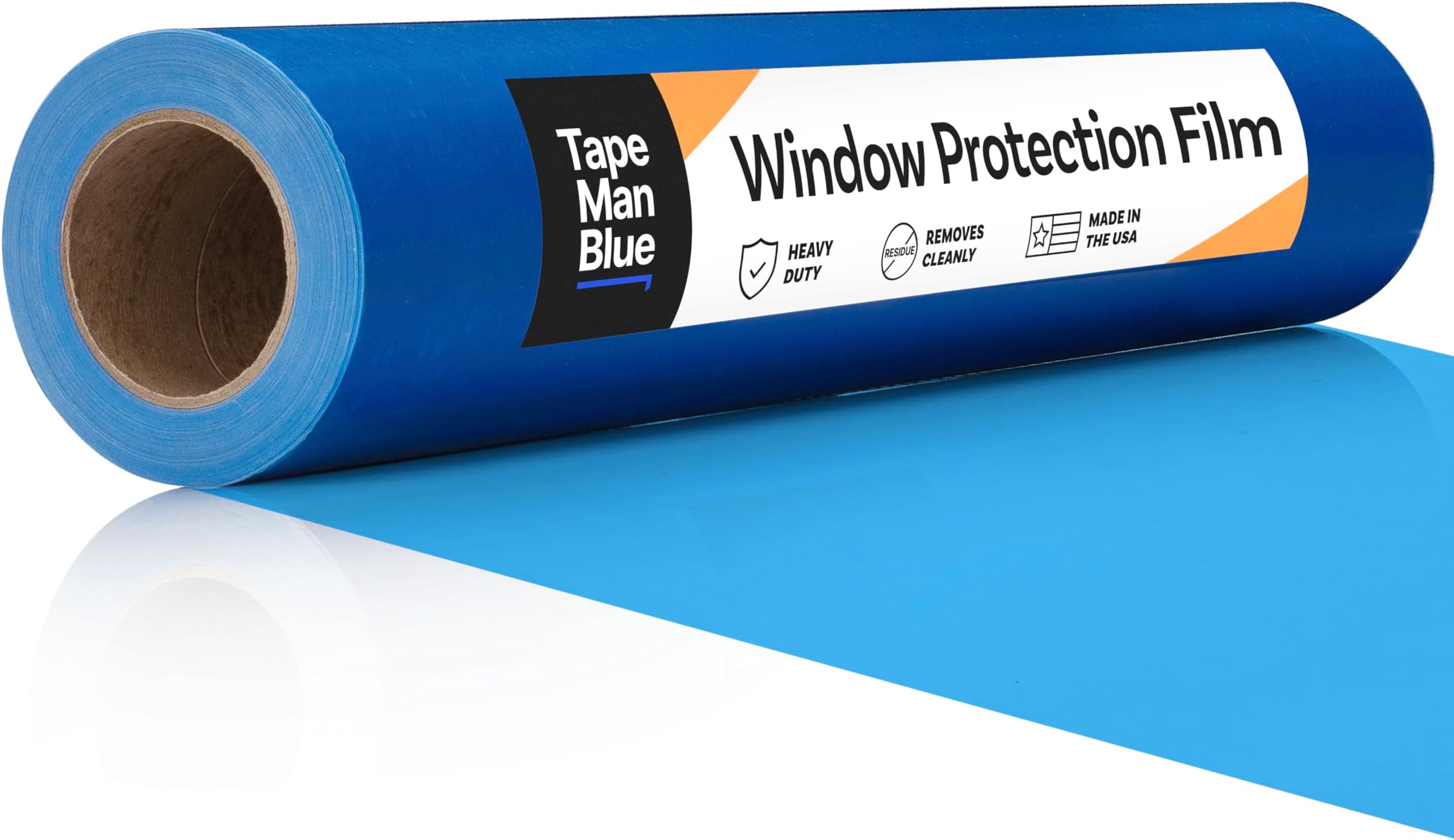 Window Protection Film, 24 inch x 600 feet, Made in The USA, Strongest