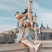 Vista 297 de FANYITY Orejas de ratón, diadema de lentejuelas con orejas de ratón para niños, niñas y mujeres (MN)