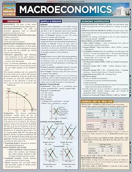 Macroeconomics QuickStudy Laminated Reference Guide Quick Study Business