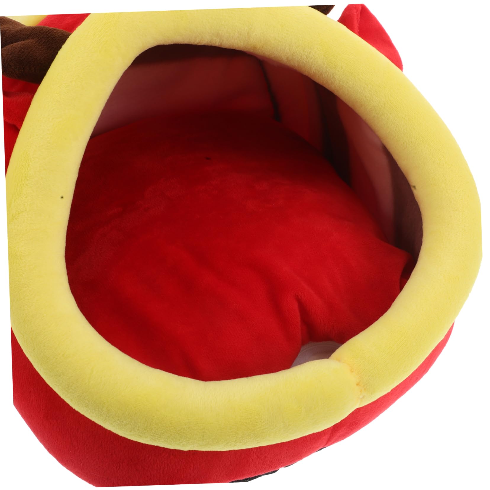 Toyvian pour Hamster et Petits Animaux Lit en Tissu Chaud Maison Confortable pour et Écureuils Nid Lavable et Solide Fournitures pour Animaux de Compagnie