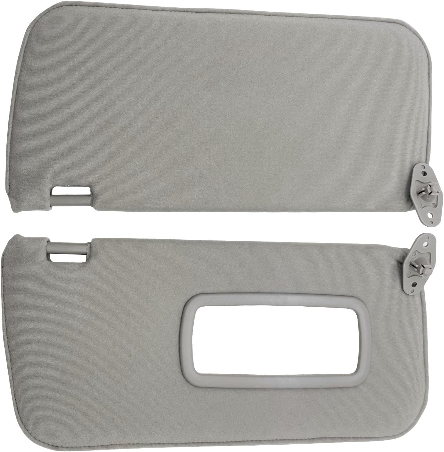 Driver & Passenger Side Sun Visor Replacement Fits for Nissan Frontier Xterra 1998-2004 Sunshade 964017Z823 964007Z823 Color Gray (Driver & Passenger Side)