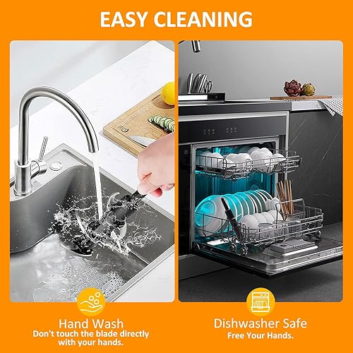 Miniatura 4 de Cuchilla de repuesto para licuadora Ninja, piezas de repuesto compatibles con Ninja de 72 onzas, 1100 W, 1200 W, 1500 W, NJ600 BL600C NJ602CO BL500