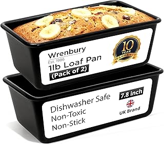 Wrenbury Non-stick loaf pans, set of 2