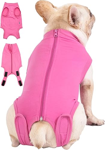 Miniatura 57 de Traje de recuperación de cirugía para perros – Después de la esterilización, heridas abdominales después de la recuperación quirúrgica, antilamida