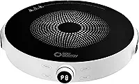 Fogão Cooktop Indução Portátil 1 Boca 2000W Bivolt Sou Energy - Fogão Elétrico Mesa Digital + Timer