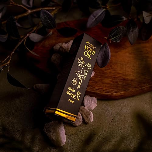 Miniatura 6 de Fivona Yoni Oil Gold Secret para el cuidado femenino calmante, mezcla natural de aceites esenciales, mezcla de aceite de hierbas hidratante para el