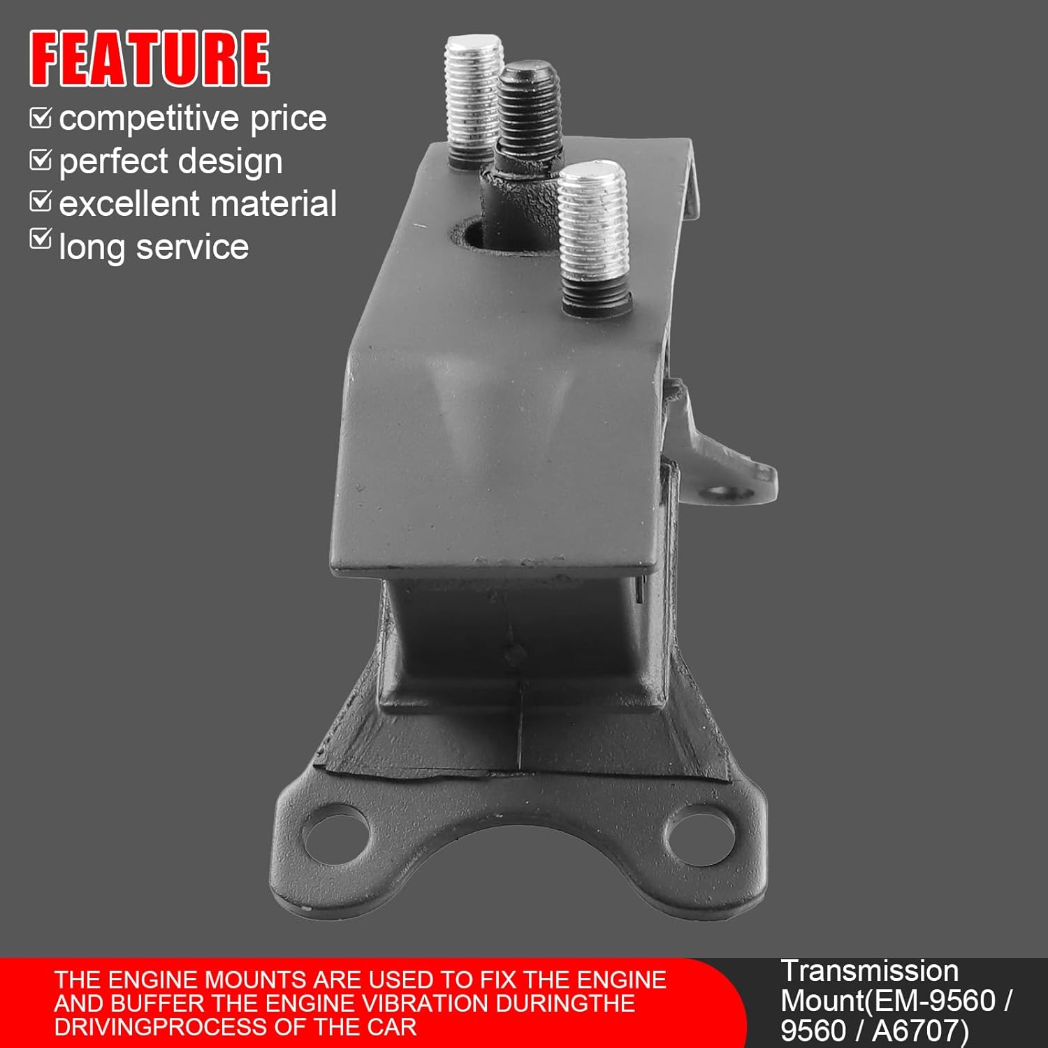 4 Pcs Engine Motor & Trans Mount Compatible with Subaru Legacy & Outback 2.5L 2010 2011 2012 Replace A6729 A6729 A6728 A6707