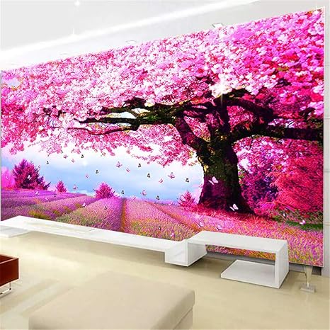 Amazon 5d ダイヤモンド絵画 桜 全面貼り付け 壁飾り Diy 手作り プレゼント 贈り物 180 70cm 刺しゅうキット 通販
