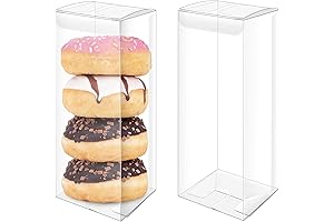 BILLIOTEAM Clear Gift Boxes: The Ideal Cosmetic Boxes Packaging Solution