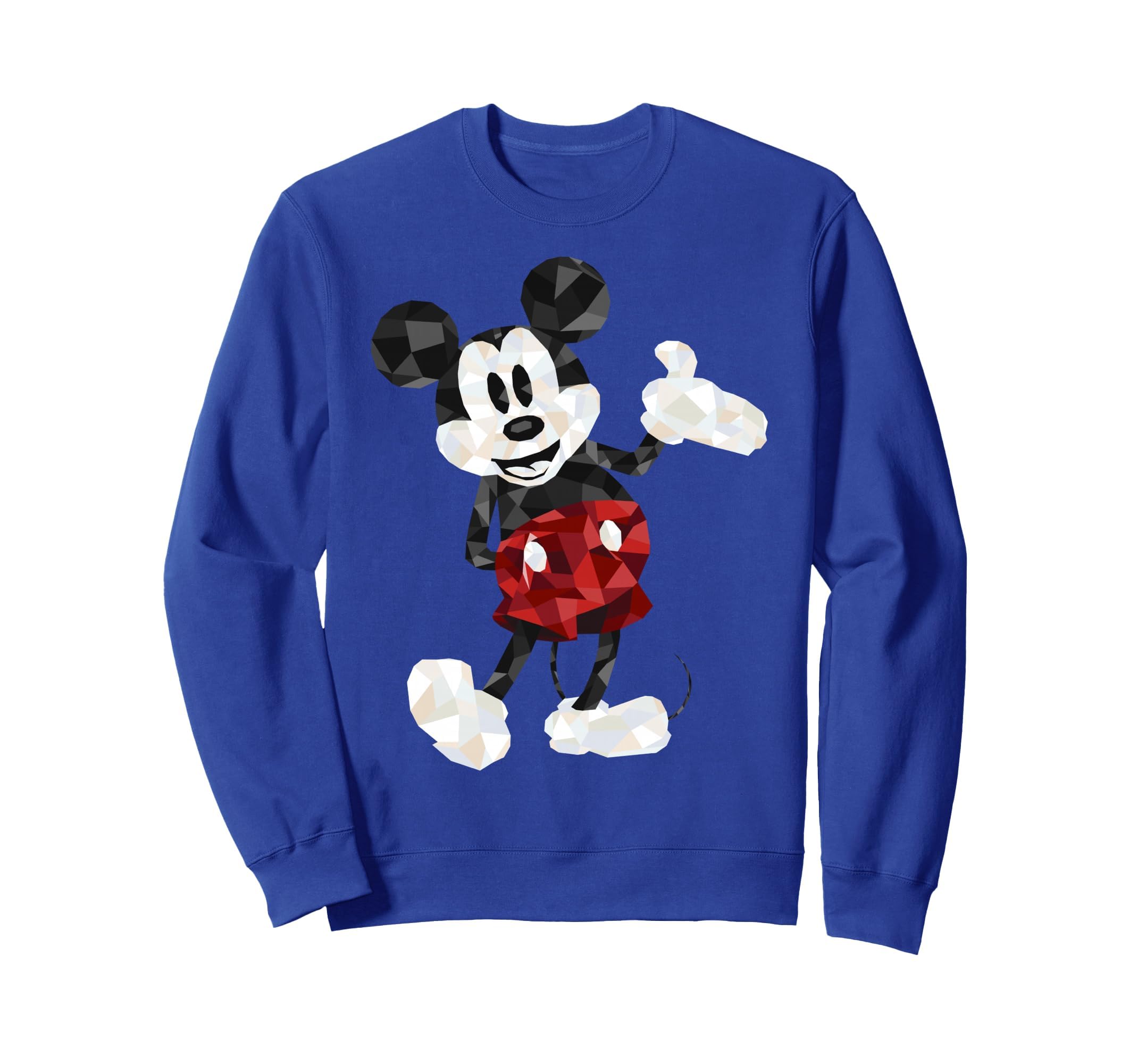 Disney Mickey And Friends Mickey Mouse Polygon Portrait Sudadera