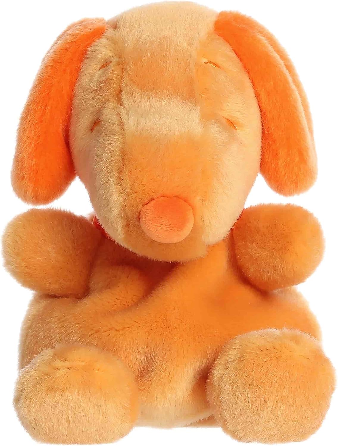 Aurora® Adorable Peanuts® Snoopy Color Collection Palm Pals™ Stuffed Animal - Officially Licensed Toys for All Snoopy Fans - Nostalgic Gift for Adults and Birthday Celebrations - Orange 5 Inches
