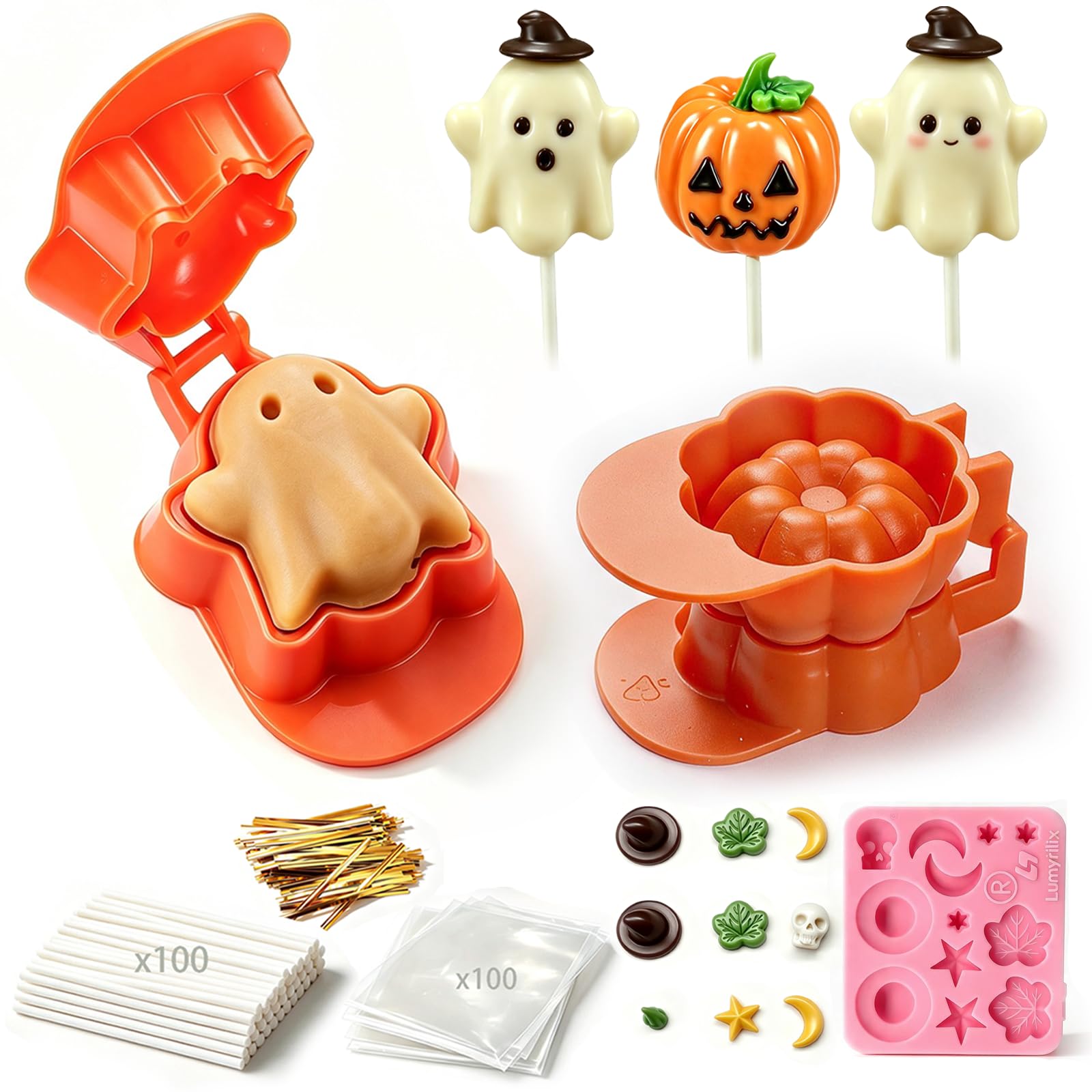 Halloween Cake Pop Mold Kit - Spooktacular Treats! -1
