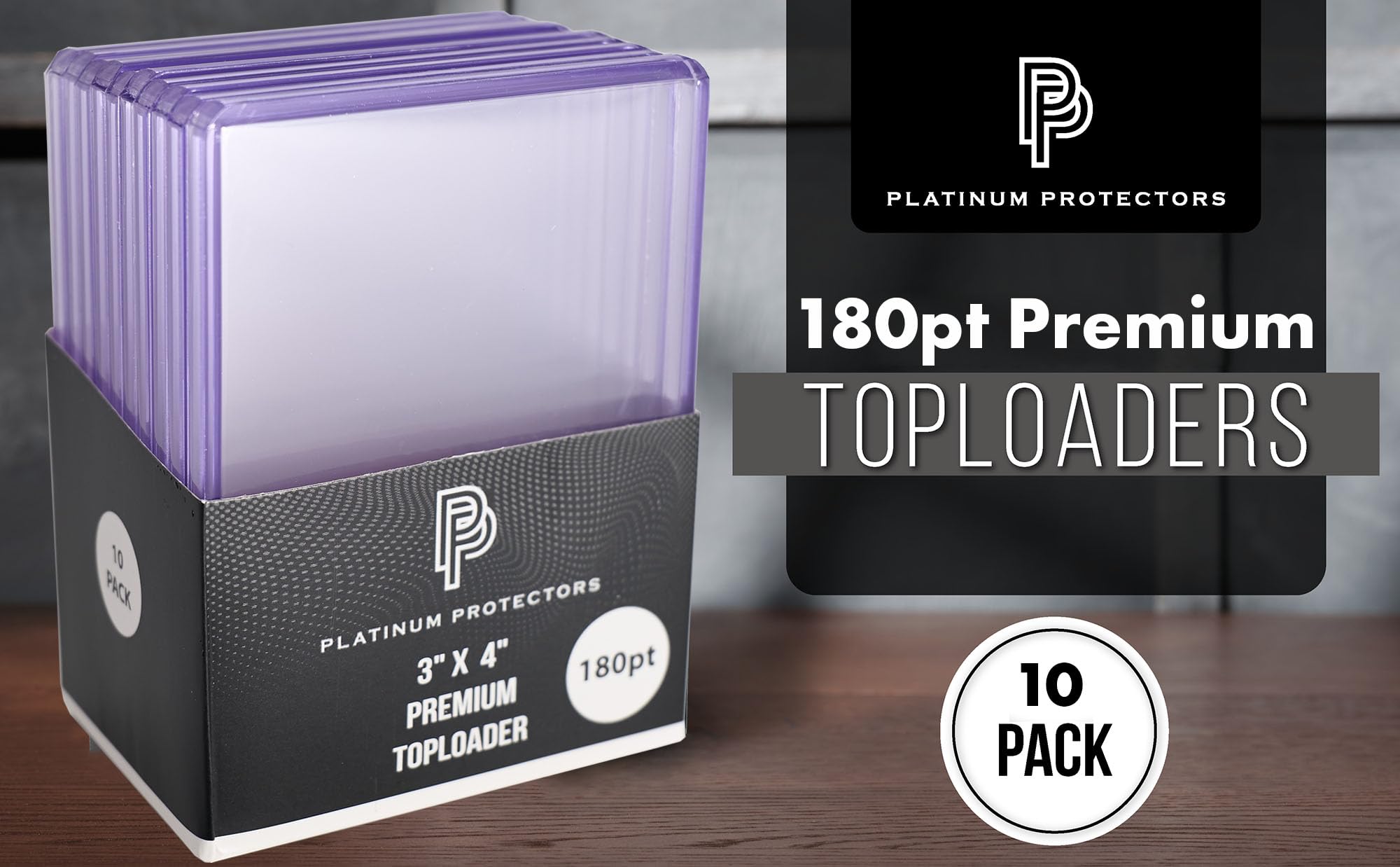 Amazon.com: Platinum Protectors Premium 180pt Toploaders Trading