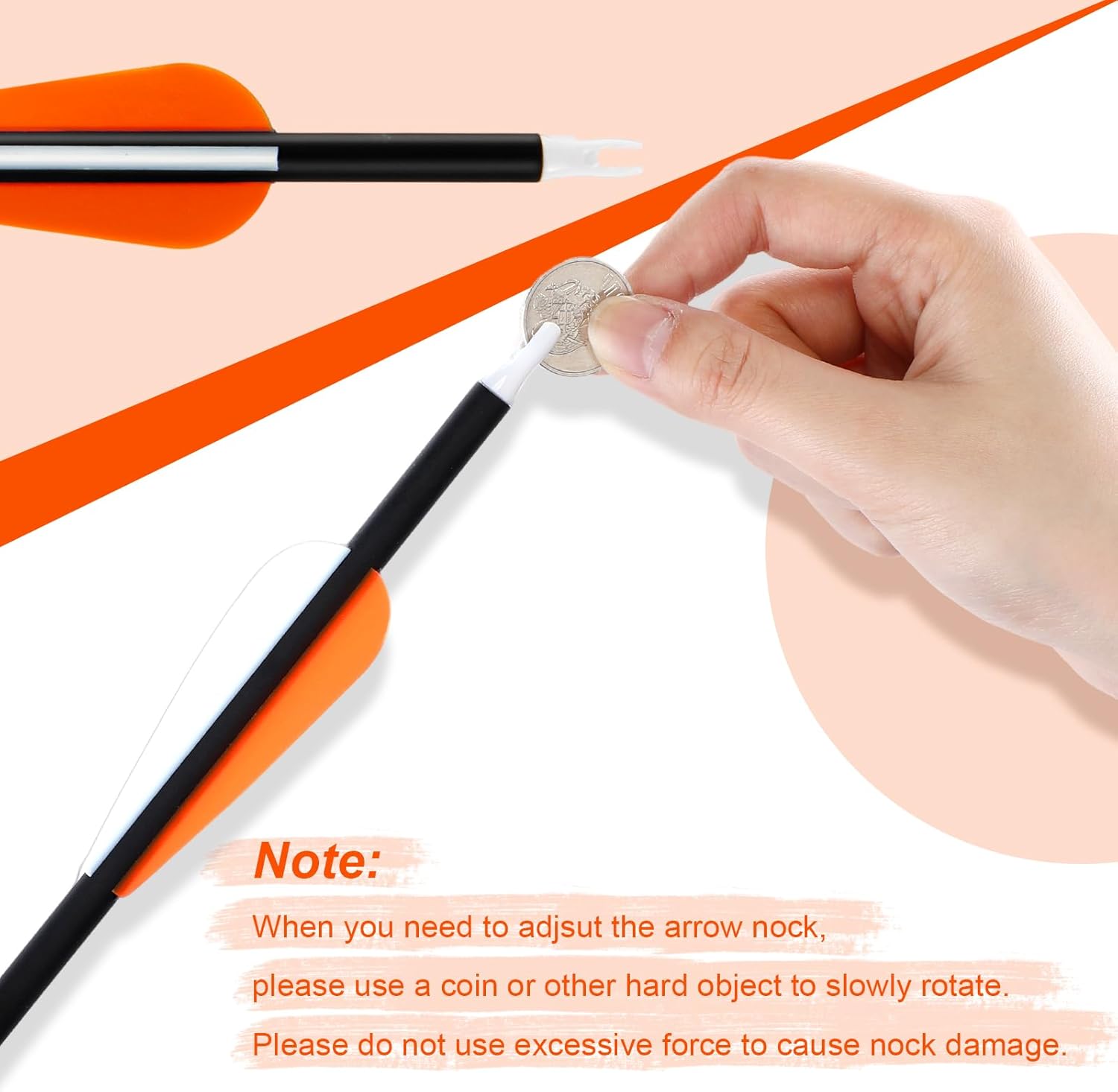 24 Pcs 31.5 Inch Arrows for Compound Bow Hunting Arrows Carbon Arrows with 3 Inch Plastic Arrow Feathers and Removable Tips 500-600 Spine Archery Target Arrows for Recurve Bow