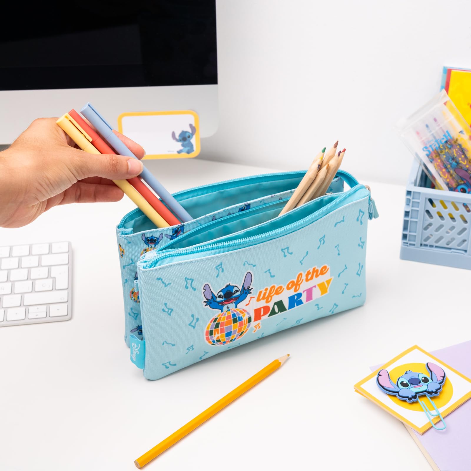 Grupo Erik - Trousse Alice Dans Le Pays Des Merveilles Peluche - Sous Licence Officielle | Trousse Scolaire Enfant, Collège Ou Lycée - Fournitures Scolaires, Matériel Scolaire