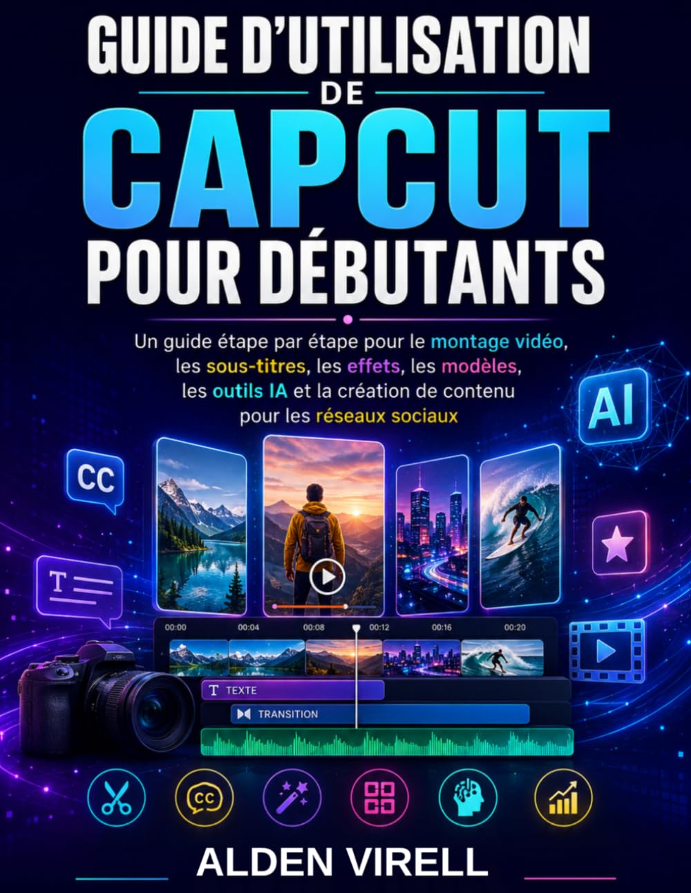 CAPCUT GUIDE D'UTILISATION POUR DÉBUTANTS