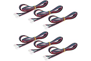 Set of Six 1.5M Stepper Motor Cable Wires