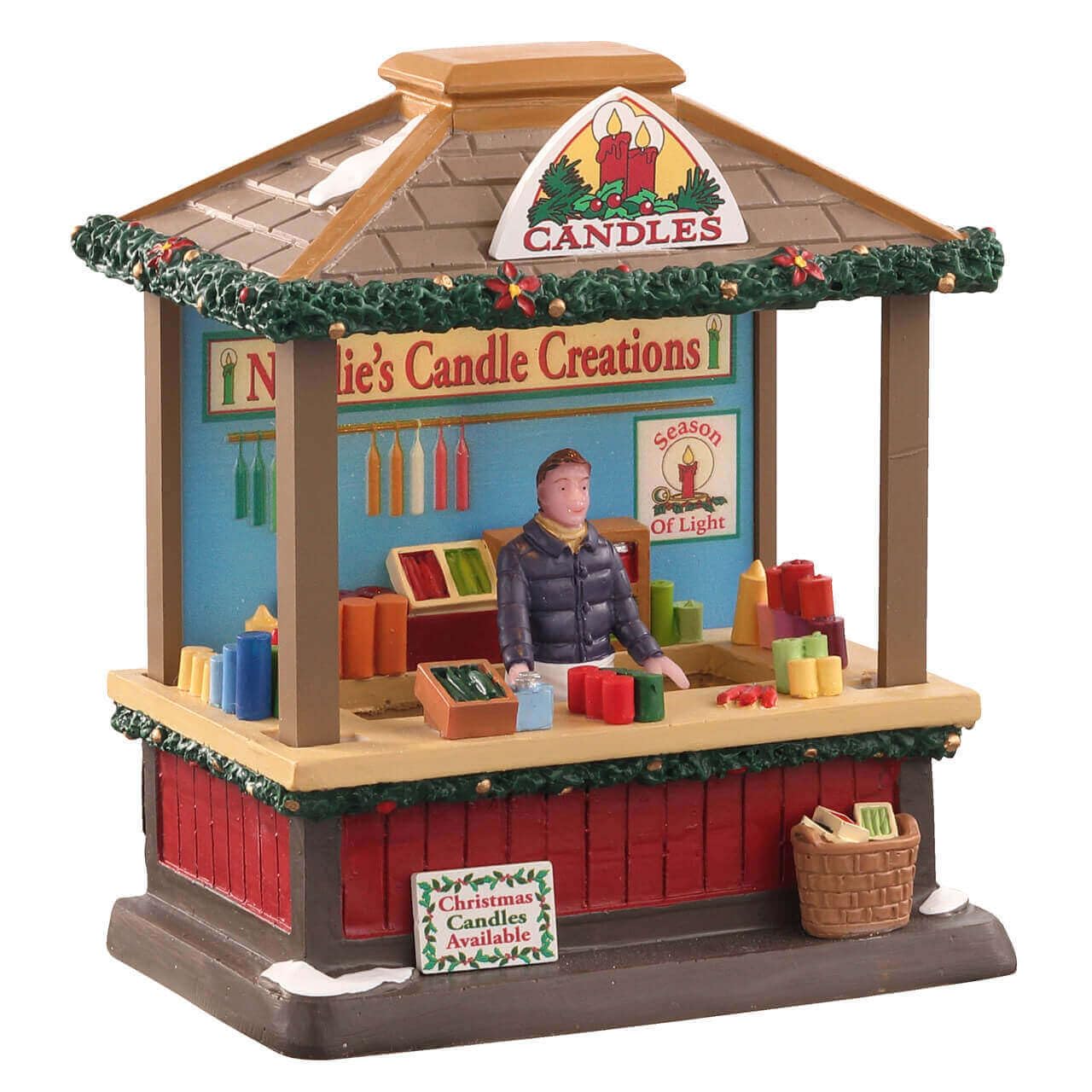 Lemax Multicolor - Christmas Candles, B/O (3V)
