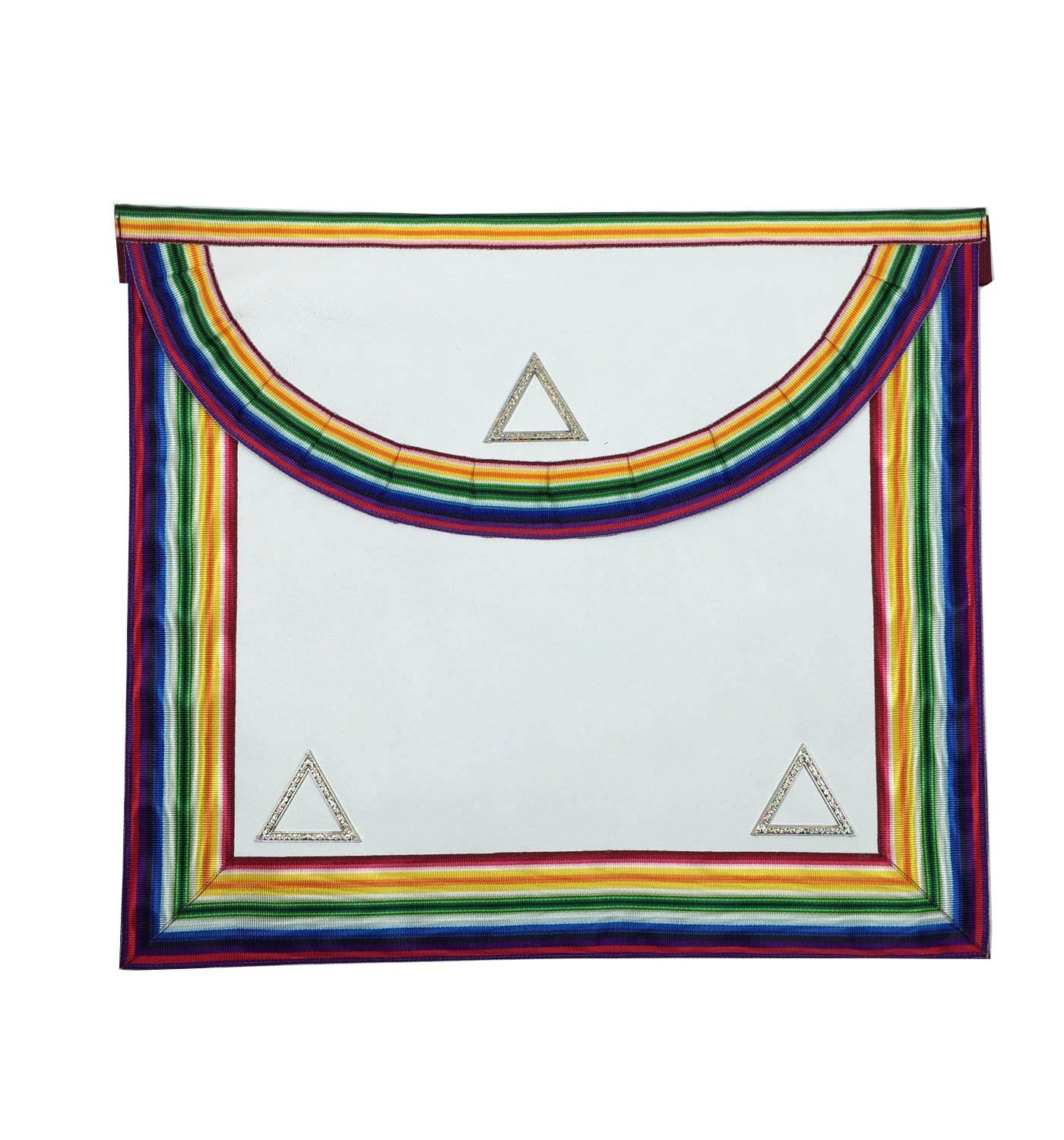 Red And Blue Masonic Regalia Royal Ark Mariner Wcn/Pcn Apron Imitation Leather Ma019