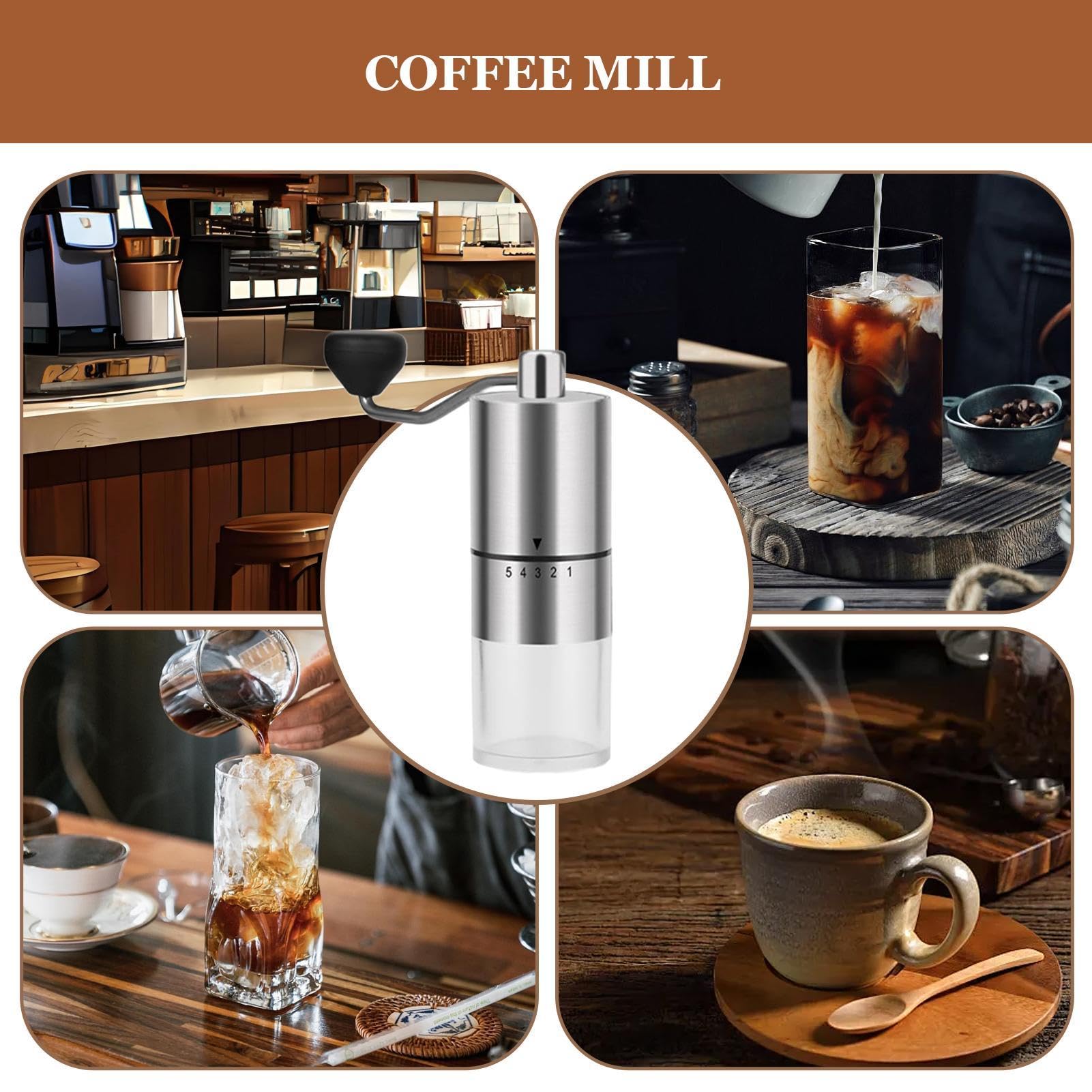 Amazon | Driver ドライバー ミニ ハンド コーヒー グラインダー