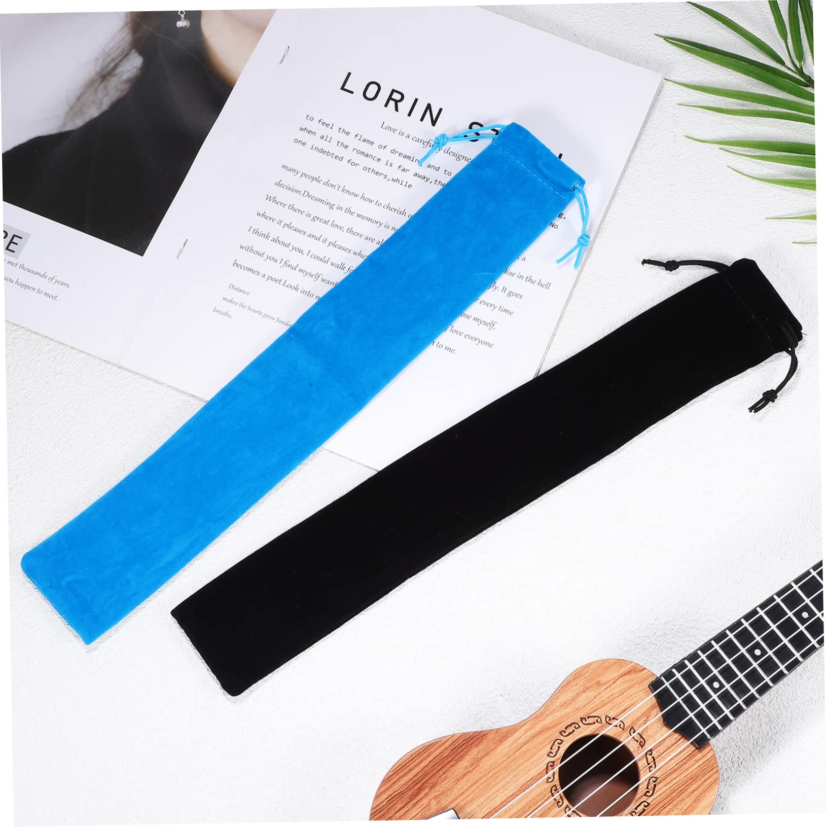 Abaodam Flute Storage Case Bag Soprano Recorder Carry Bag Soft Lining Fabric Recorder Cases