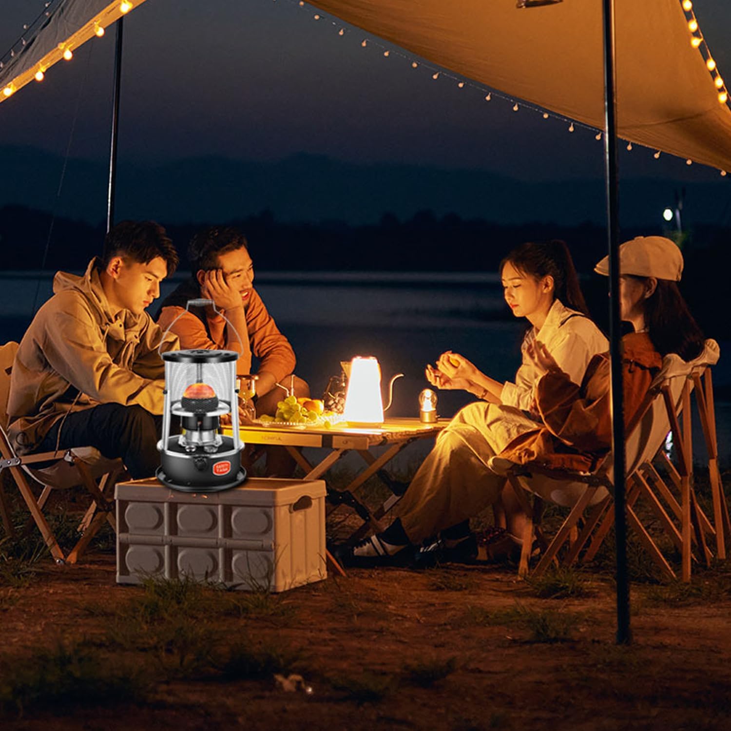 Kerosene Heater, Sustainable Combustion, Indoor Heating Stove, Camping Stove, Surround Heating Kerosene Stove