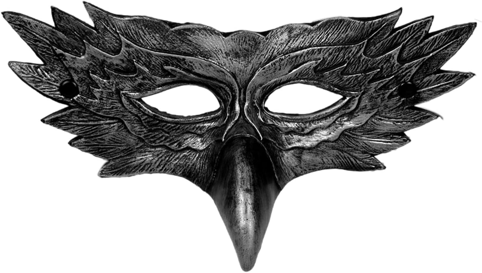 – Half Face Black Hawk masks | Cool Leather Bird masks | Half Face Halloween Costume Masks | Crow Animal Face Masque Accessories For Halloween Dress Up Party