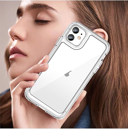 Miniatura 6 de Guarishel Funda compatible con iPhone 11 con protector de pantalla de vidrio templado 4 bolsas de aire integradas no amarillento Funda protectora de