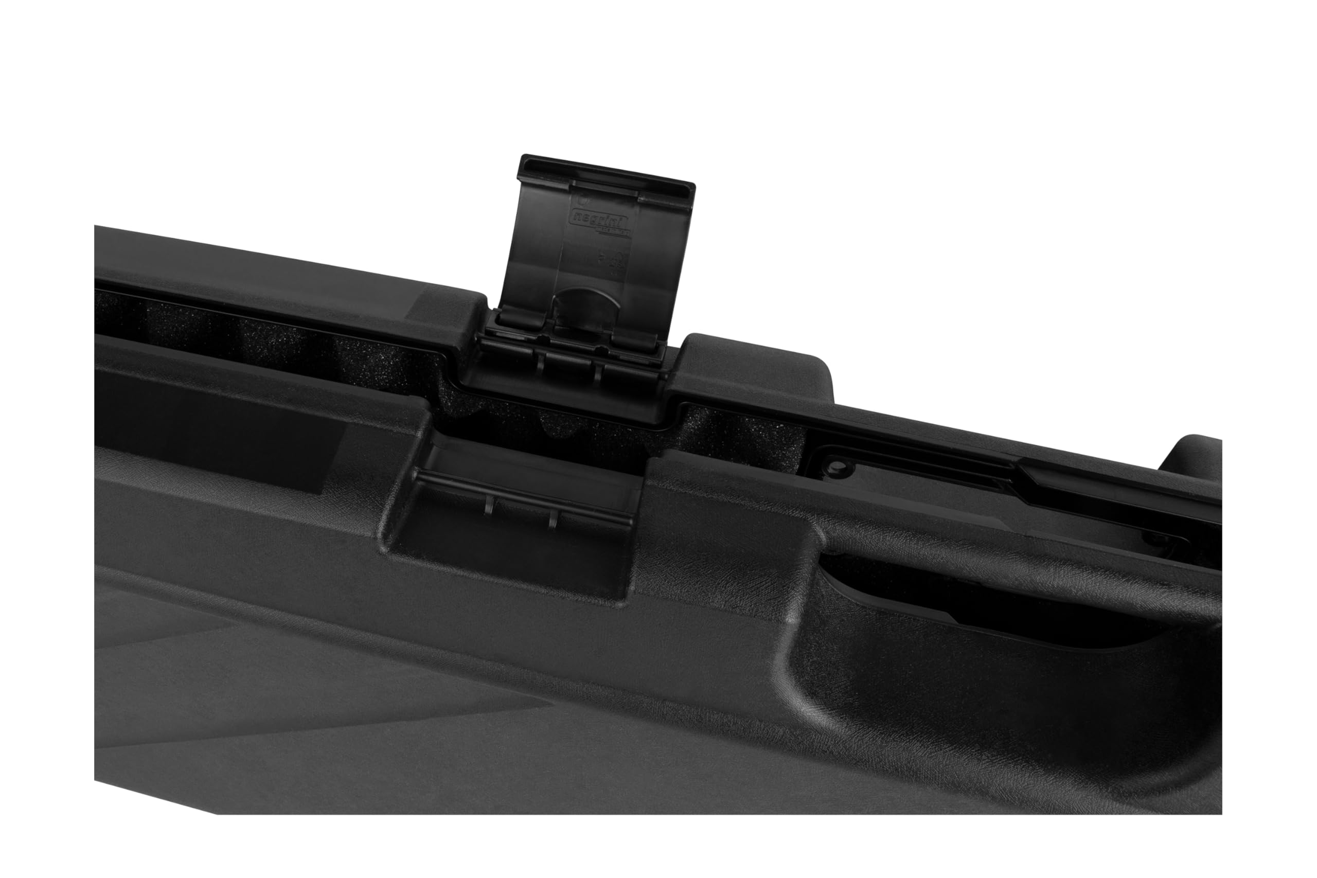 GSG Gewehrkoffer 118 cm mit Zahlenschloss Hartschale Waffenkoffer Langwaffe Luftgewehrkoffer Transportkoffer Schutzkoffer Fotokoffer Langwaffenkoffer Waffen Koffer abschließbar mit Noppenschaum