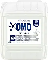 Lava-Roupas Líquido Concentrado Lavanderia Profissional Omo Perfect White Pro Galão 7l, OMO