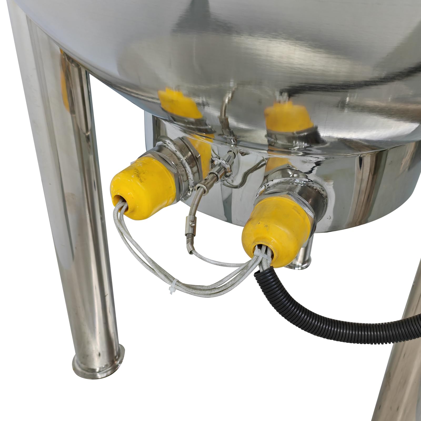 100L vertical encamisado hervidor comercial de acero inoxidable cocina sándwich vapor olla para procesamiento de alimentos 220V 5