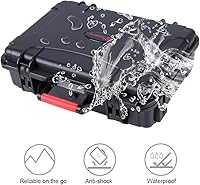 Vista 5 de Smatree 10.2L Waterproof Carrying Case Compatible for Mavic Platinum/Pro Mavic-Fly More Combo (Not fit for Mavic 2 Pro/Zoom)