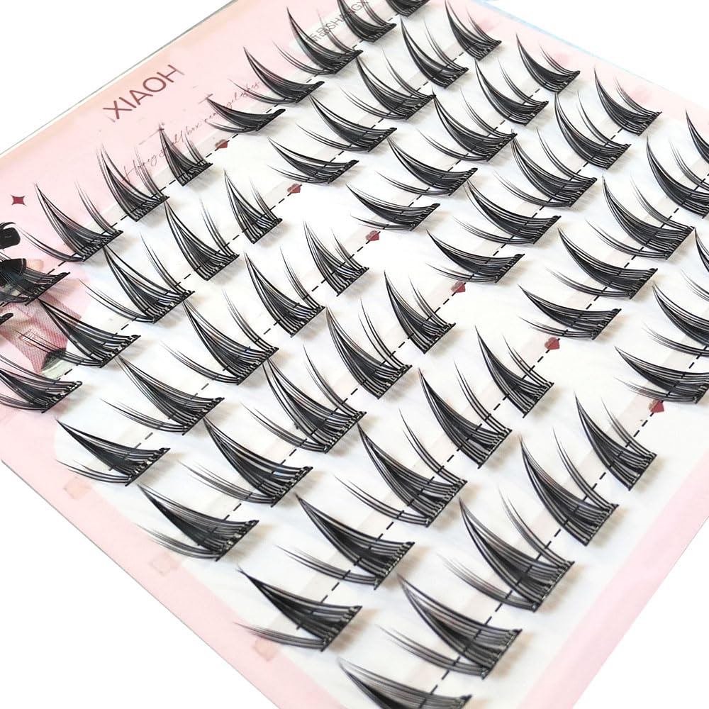 Self Adhesive Makeup Eyelashes Cluster No Need Glue Handmade Eye Lashes Natural Looking Reusable Segmented Eyelash Tools