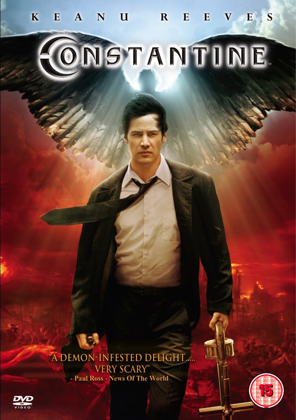 Constantine DVD 2005 Keanu Reeves Francis Lawrence Widescreen PAL R2