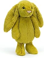Vista 5 de Jellycat Bashful Zingy Bunny - Animal de peluche, tamaño mediano de 12 pulgadas, juguete de peluche de conejo y conejo, regalo clásico para niños