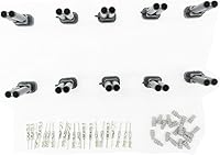 Vista 3 de 10 Sets 2 Pin Delphi Male Mazda EFI Plug Auto Motor de coche Conector Plug 15411633