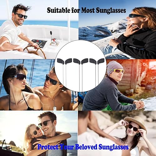 Miniatura 7 de Sunglasses Straps - Upgrade Glasses Straps with 2 Holes - Eyeglasses Retainer - Blue