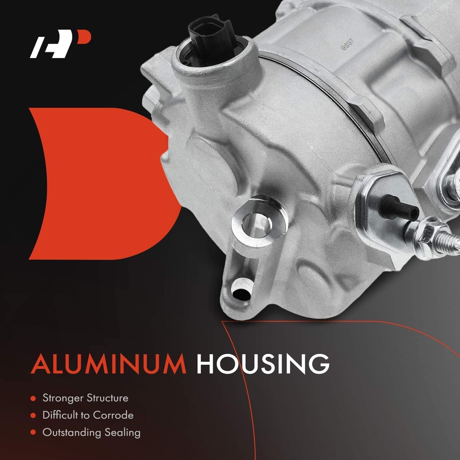 A-Premium AC Compressor With Clutch For Dodge Journey 2009-2010 3.5L - Replaces CO29071C, 158364, 55111090AA