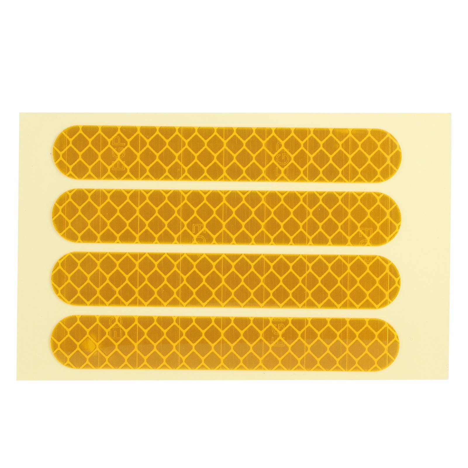 Sticker Réfléchissant Ensemble pour le Scooter électrique G30, une luminosité Réfléchissante élevée, Améliorer la sécurité de la Conduite la Nuit, Matériau PVC (YELLOW)