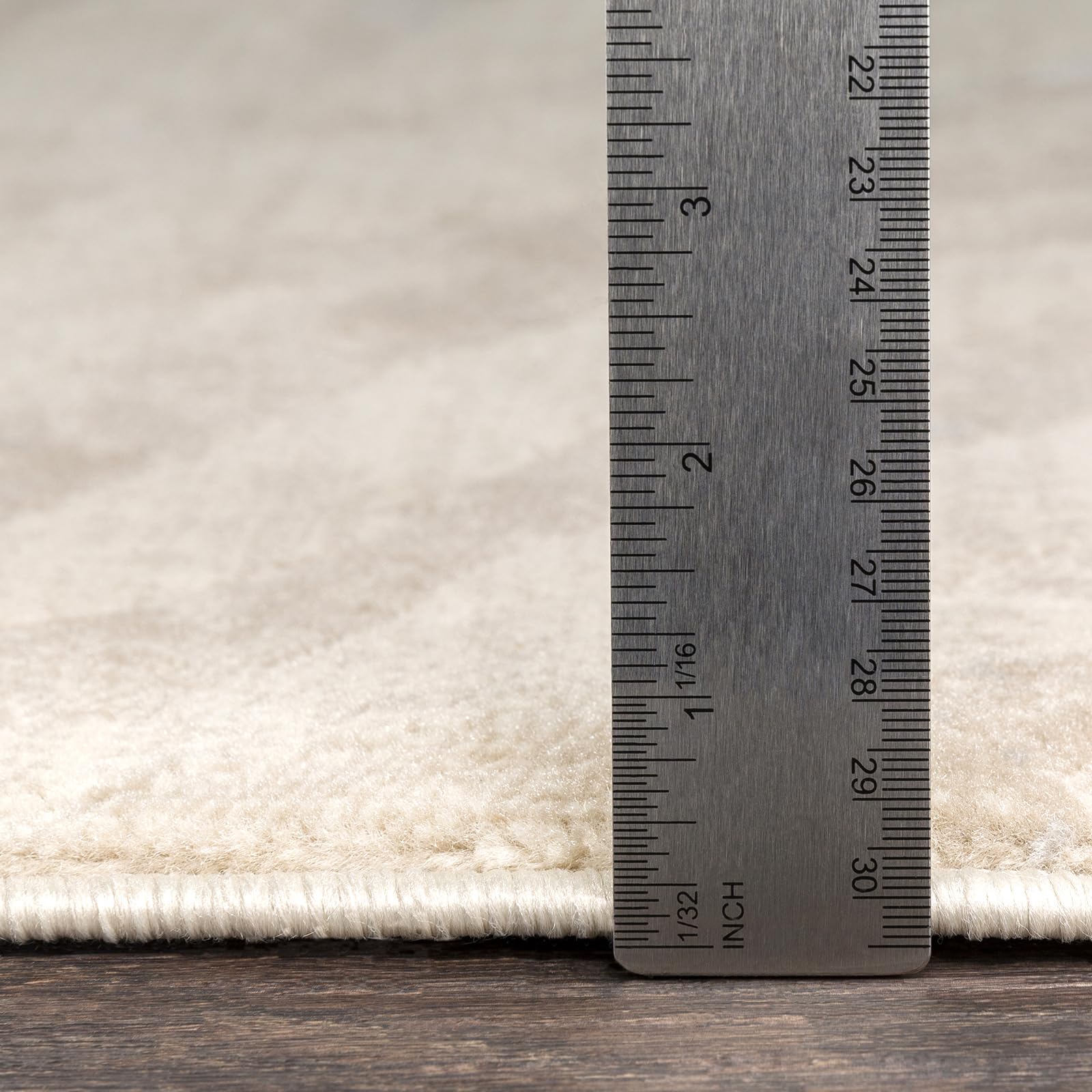 Surya Luanda Tapis de Salon, Style bohème, Grand Tapis pour Chambre à Coucher, 160 x 220 cm, pour Salle à Manger, avec Motif géométrique, scandinave Moderne, Gris Clair et Beige