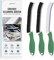 Vista 10 de SXhyf Cepillo de limpieza para grietas - Cepillo de limpieza de lechada, suministros de limpieza para el hogar, herramientas de limpieza de huecos
