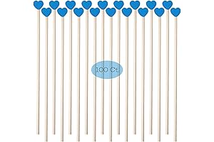 100-Piece Blue Pixie Sticks