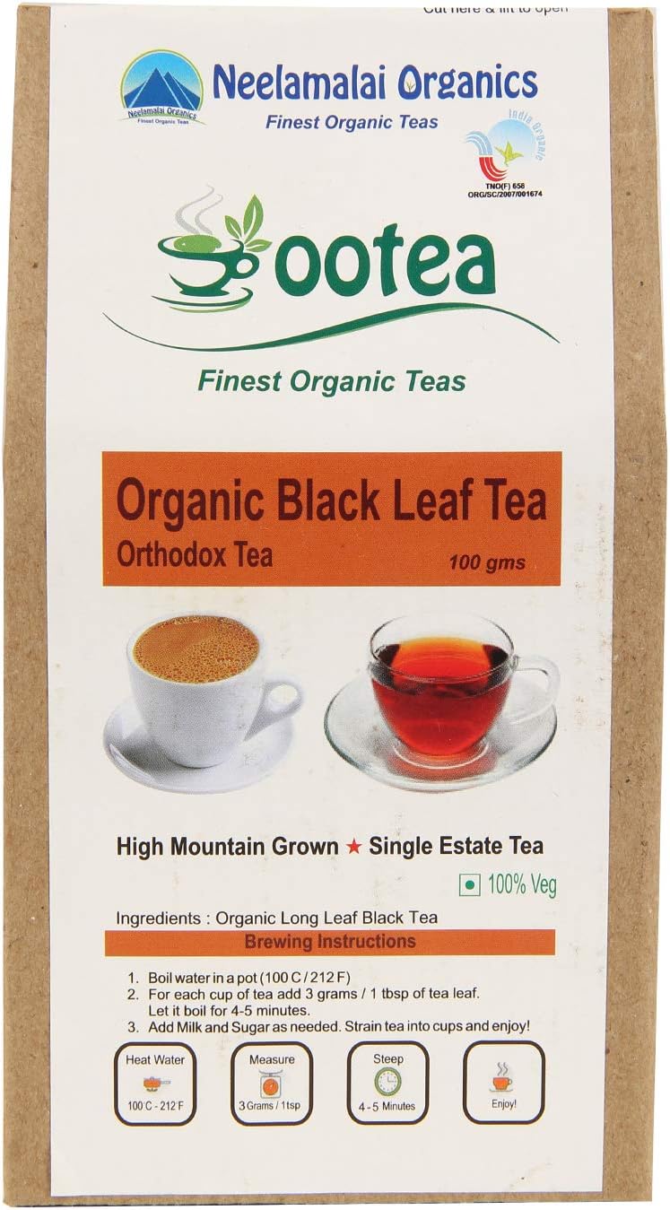 Organic Black Leaf Tea 100g