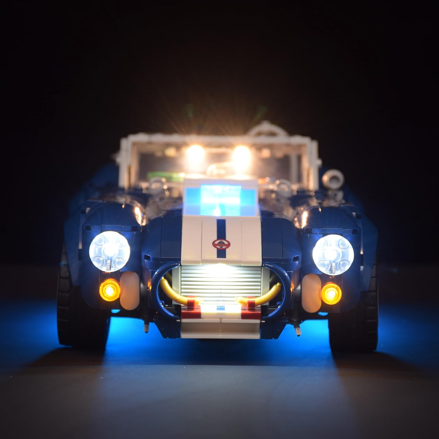 LightGo LED Kit for Shelby Cobra 427 S/C Compatible with Lego 10357 | Lighting Only-Bricks Set Not Included (Classic Version)