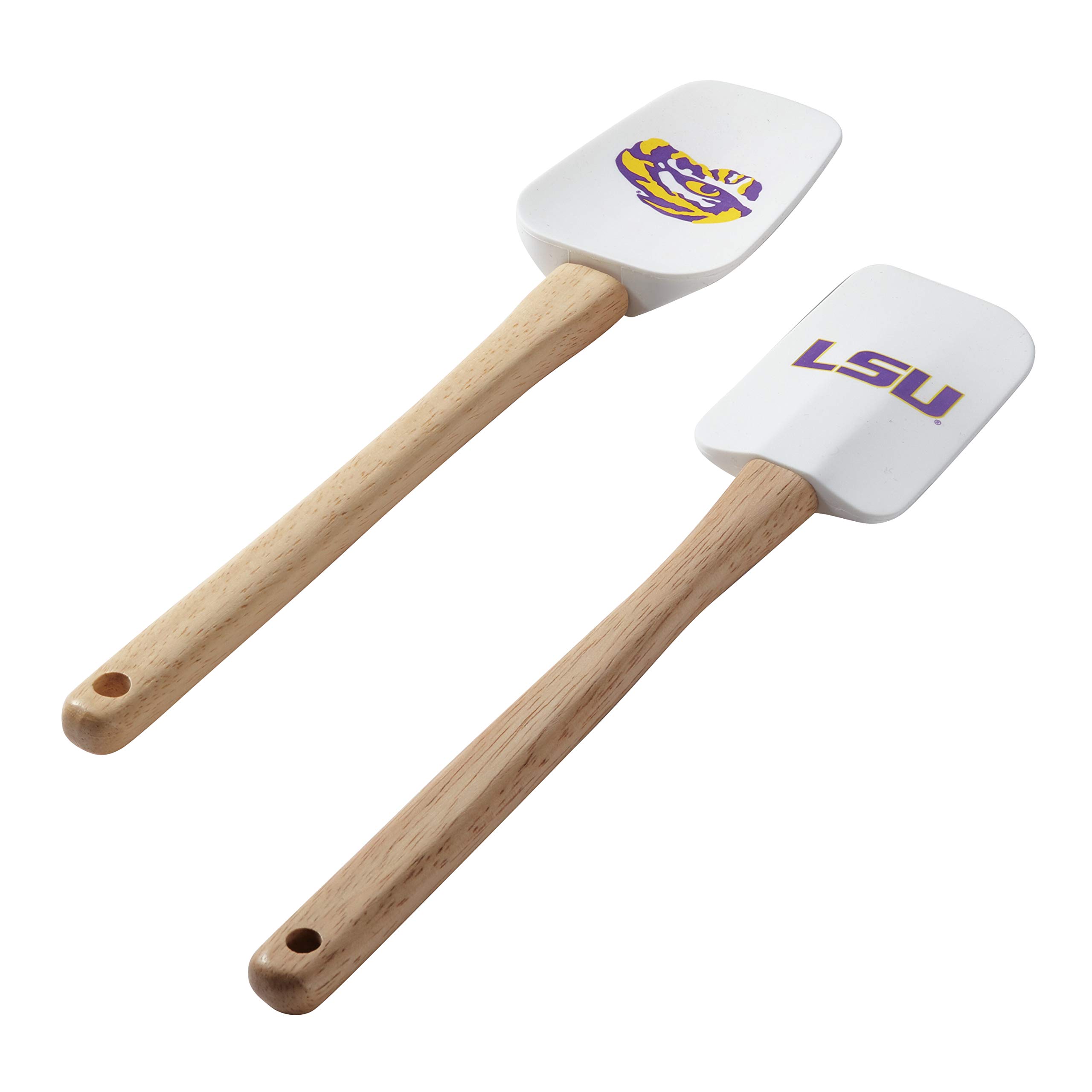 2-Piece Spoonula Silicone Spatula Set, LSU Tigers