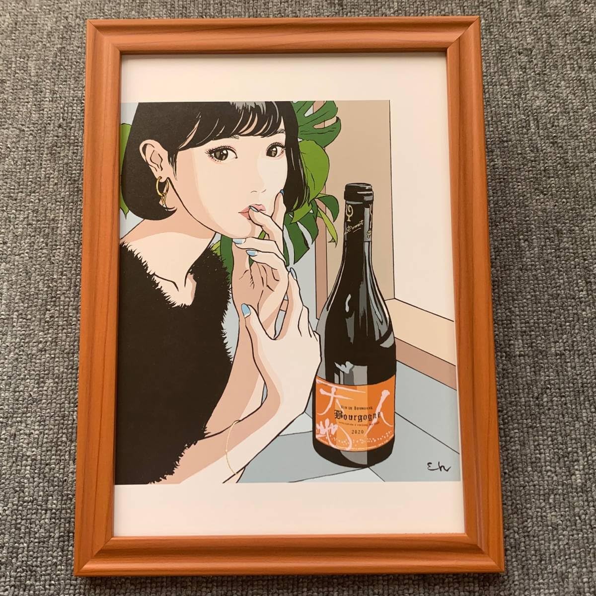 江口寿史展 ポスター額装品　B2ポスター 江口寿史展 ポスター額装品 B2ポスター 江口寿史展 ポスター額装