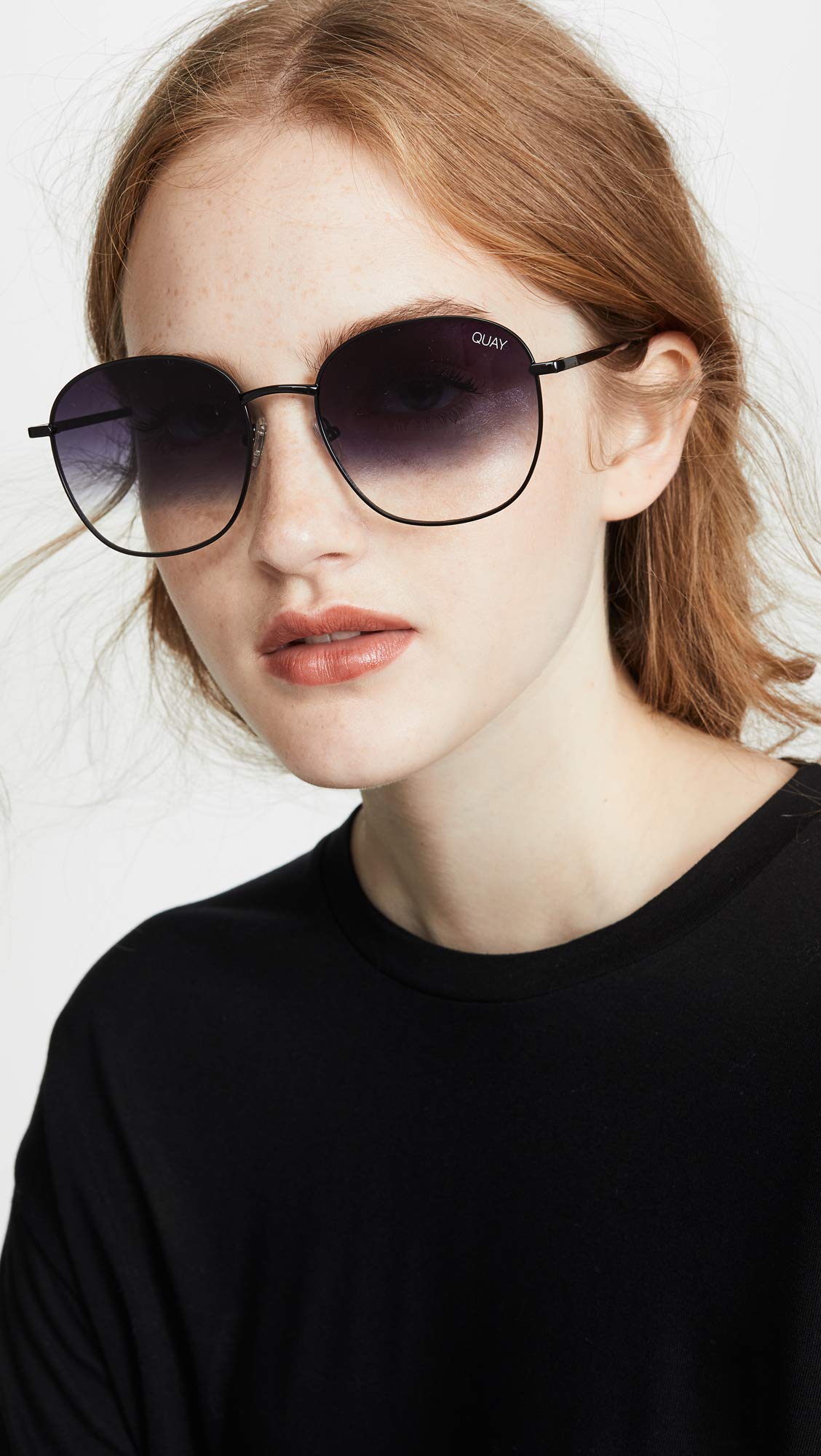 Quay Womens Jezabell Sunglasses Black Fade One Size Desertcart