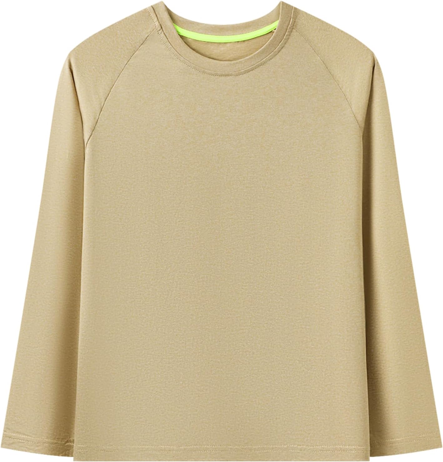 Youth Boys Girls Long Sleeve Active Shirts Dry-Fit Moisture Wicking Athletic Performance T-Shirt Tops - Image 5