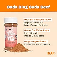 Vista 4 de Barkbox Bada Bing Alimento Seco para Perros de Res, Complementos con Alto Contenido de Proteínas e Ingredientes Limitados Potenciador de Comidas