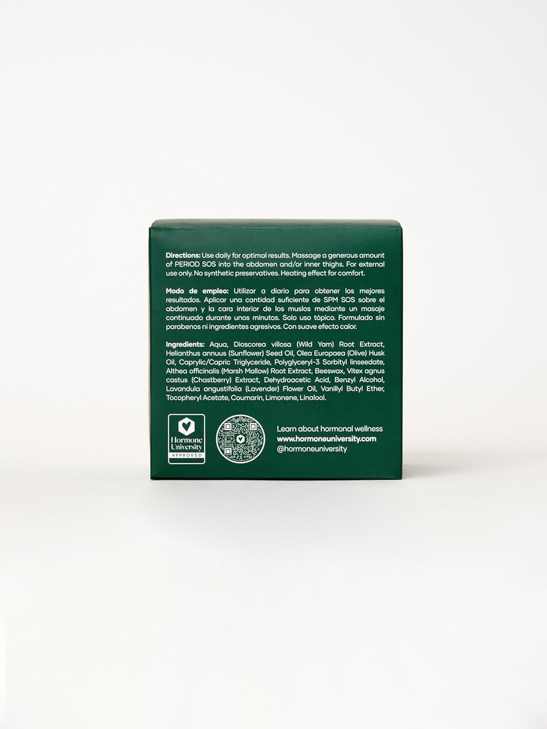 Glow Botanica Period SOS - Wild Yam Cream - Topical Cream for Women